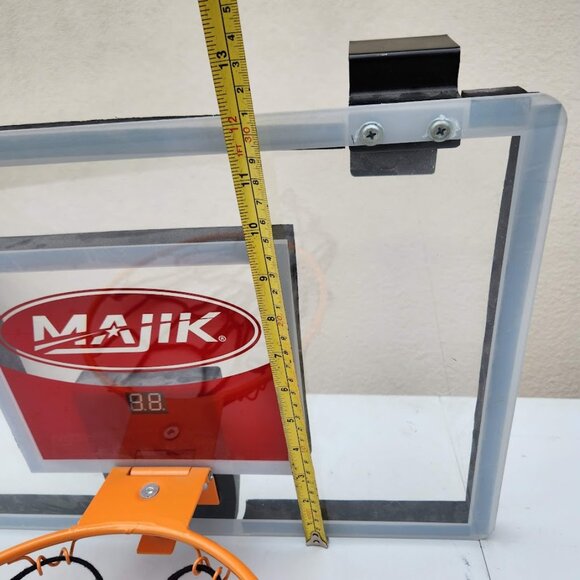 Majik Over The Door Basketball Hoop Over-The-Door Mini Hoop Bedroom Decor Toy Ma - Picture 6 of 8